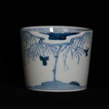 画像をギャラリービューアに読み込む, 染付(そめつけ)蕎麦猪口(そばちょこ)-七夕(たなばた)-