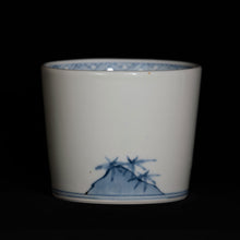 画像をギャラリービューアに読み込む, 染付(そめつけ)蕎麦猪口(そばちょこ)-七夕(たなばた)-