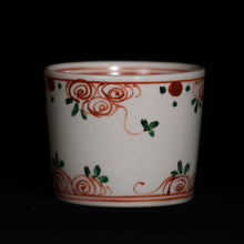 画像をギャラリービューアに読み込む, 錦(にしき)蕎麦猪口(そばちょこ)-赤絵万暦鳳凰文(あかえまんれき ほうおう)