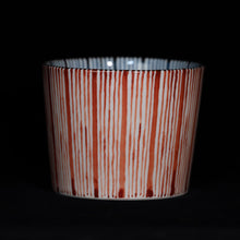 画像をギャラリービューアに読み込む, 染錦(そめにしき)蕎麦猪口(そばちょこ)-木賊文(とくさ)ー