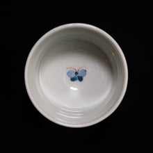 画像をギャラリービューアに読み込む, 染錦(そめにしき)蕎麦猪口(そばちょこ)-短冊牡丹文(たんざく ぼたん)