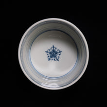 画像をギャラリービューアに読み込む, 染付(そめつけ)蕎麦猪口(そばちょこ)-波兎(なみうさぎ)-