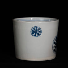 画像をギャラリービューアに読み込む, 染付(そめつけ)蕎麦猪口(そばちょこ)-地文丸文(じもんまるもん)