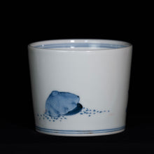 画像をギャラリービューアに読み込む, 染付(そめつけ)蕎麦猪口(そばちょこ)-貝尽(かいづくし)