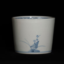 画像をギャラリービューアに読み込む, 染付(そめつけ)蕎麦猪口(そばちょこ)-沢潟(おもだか)-