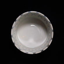 画像をギャラリービューアに読み込む, 染付(そめつけ)蕎麦猪口(そばちょこ)-網(あみ)