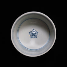 画像をギャラリービューアに読み込む, 染錦(そめにしき)蕎麦猪口(そばちょこ)-蛙(かえる)