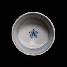 画像をギャラリービューアに読み込む, 染付(そめつけ)蕎麦猪口(そばちょこ)-波兎(なみうさぎ)(正面)-