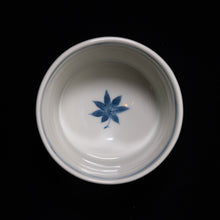 画像をギャラリービューアに読み込む, 染錦(そめにしき)蕎麦猪口(そばちょこ)-紅葉散し文(もみじちらし)