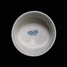 画像をギャラリービューアに読み込む, 染錦(そめにしき)蕎麦猪口(そばちょこ)-蜻蛉(とんぼ)