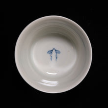 画像をギャラリービューアに読み込む, 染付(そめつけ)蕎麦猪口(そばちょこ)-広東碗型(かんとんわんがた) 葡萄(ぶどう)-