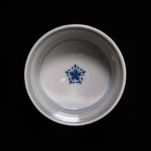 画像をギャラリービューアに読み込む, 染付(そめつけ)蕎麦猪口(そばちょこ)-書物(しょもつ)