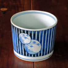 画像をギャラリービューアに読み込む, 染付(そめつけ)蕎麦猪口(そばちょこ)-薄丸文(すすき まる)