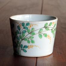 画像をギャラリービューアに読み込む, 錦(にしき)蕎麦猪口(そばちょこ)-萩(はぎ)