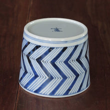 画像をギャラリービューアに読み込む, 染付(そめつけ)蕎麦猪口(そばちょこ)-雷(かみなり)-