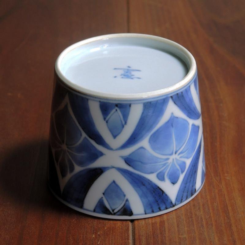 染付（そめつけ）蕎麦猪口（そばちょこ）－菖蒲（しょうぶ）－ – 花祭